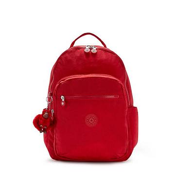 Plecaki Kipling Seoul Large 15" Laptop Czerwone | PL 1366PJ